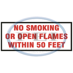 Sign-Metal No Smoking 50 4Ltrs Red/Wht