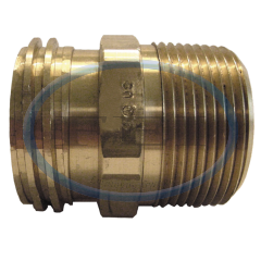 Adapter-1-3/4 M Acme X 1 Mpt Brass