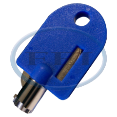 Key-Fill Lock Valve Blue