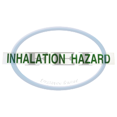Decal-Inhalation Hazard 4 Ltrs 48 X 5