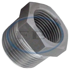 Bushing-Hex 1-1/2 X 3/4 Forged Steel