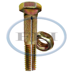 Bolt-Split Nut For Tank Anchor