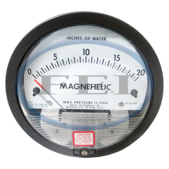 Kit-Gas Pressure Magnehelic Gau 0-20 Wc