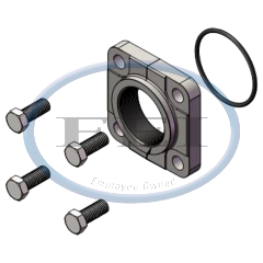 Kit-Flange 2 Fnpt Bolts O-Ring